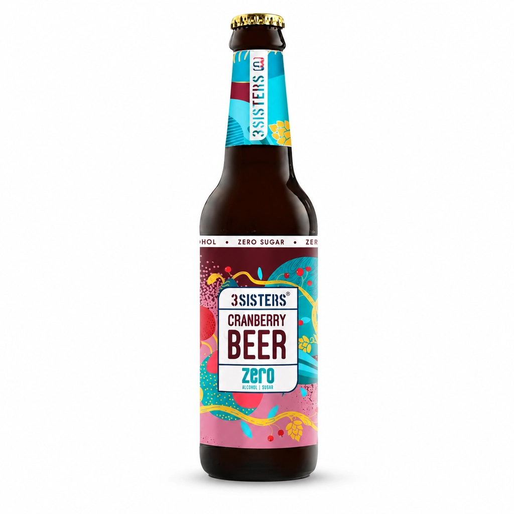 3-Sis.Beer S/F.Cranberry 330M