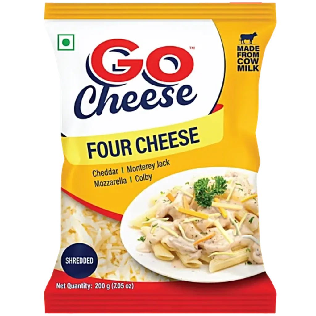 Go.Che.Four Cheese 200Gm