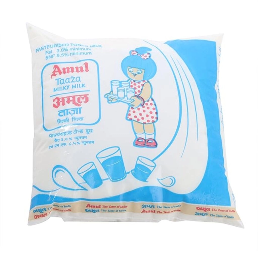 Amul Milk Taaza{R}500Ml
