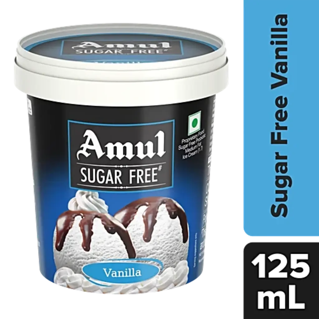 Amul Tub S/F Vanilla 125Ml