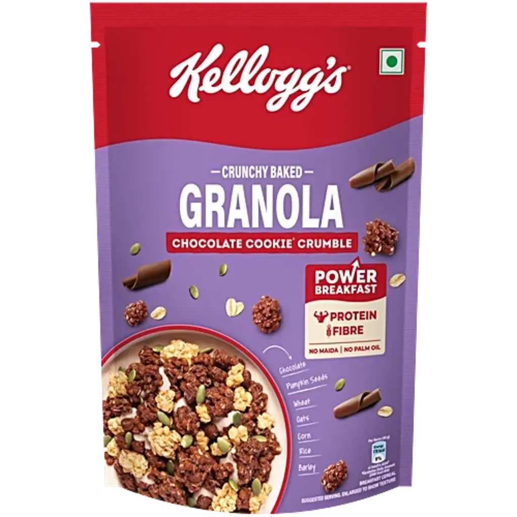 Kell.Granola Chocolate 400Gm