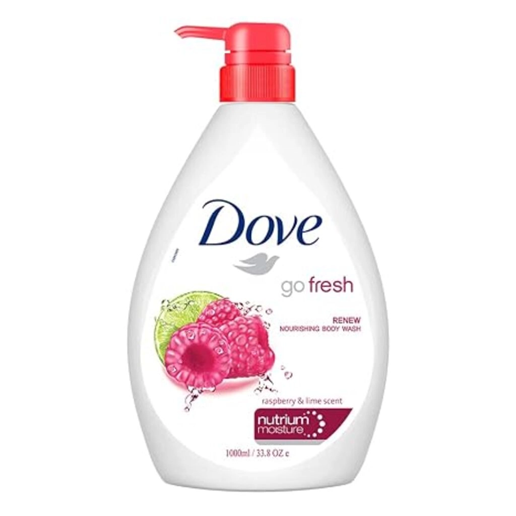 Dove B/W.Rasb.&Lime Scent 1Lt
