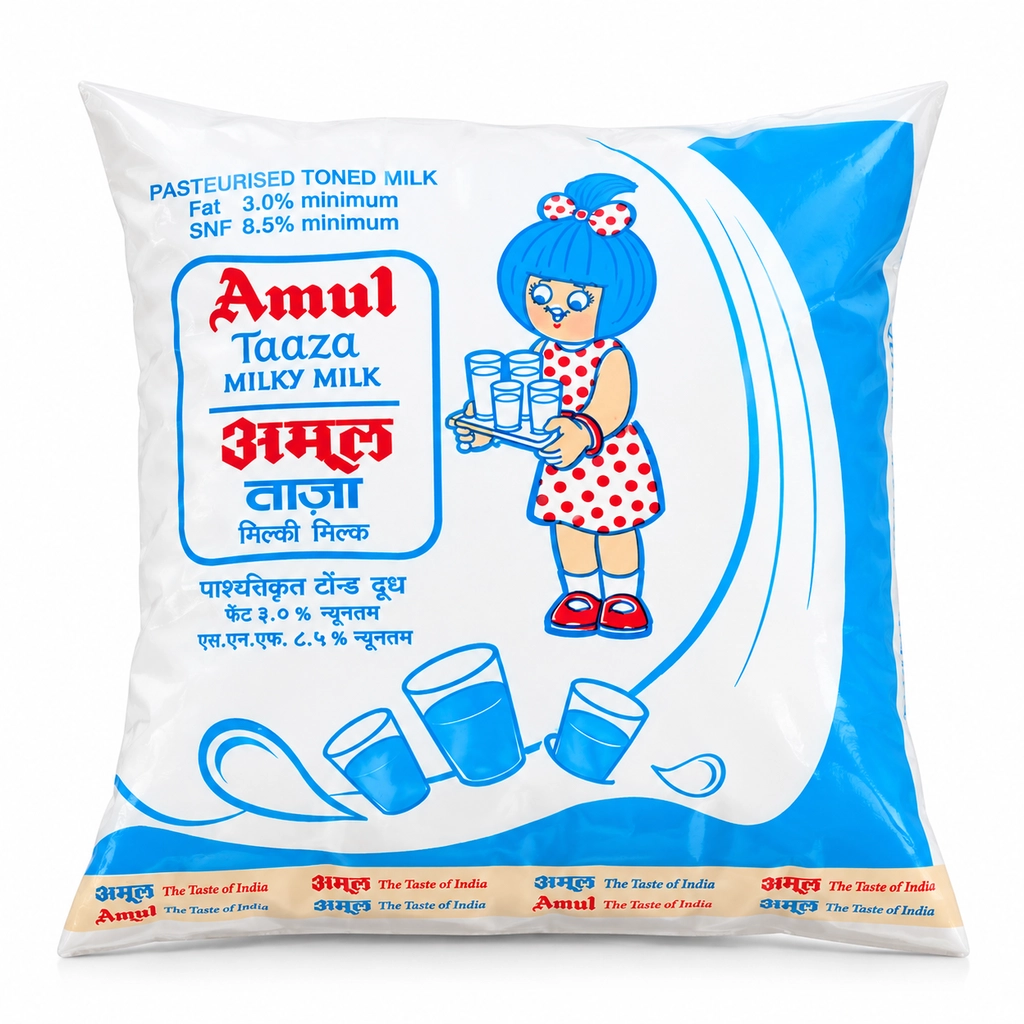 Amul Milk Taaza{R}500Ml