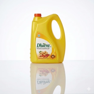 Dhara Oil Groundnut{J}5Lt