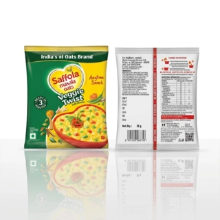 M.Oat Vegg.Twist 38Gm