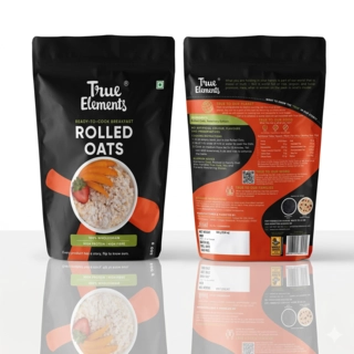 True-E.Oats Rolled 475Gm