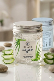 Khadi Gel Aloevera White 100G