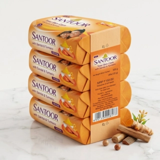 Soap San.&Tur.4X125Gm