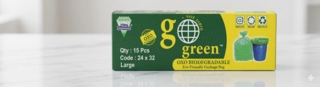 Go-G.G-Bag Green{24X32}15Pc