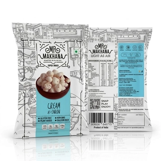 Makhana Cream Onion{J}80Gm