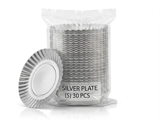 Silver Plate {5} 30Pc