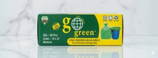 Go-G.G-Bag Green{17X19}30Pc
