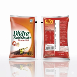 Dhara Oil Kachi Ghani{R}1Lt