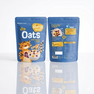 Slur-F.Oats Jumbo Rolled 500G