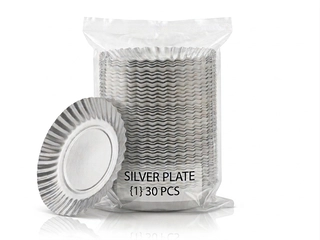 Silver Plate {1} 30Pc