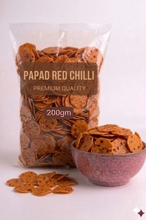 Papad Red Chilli 200Gm
