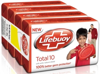 Life.Soap Total-10 4X125Gm