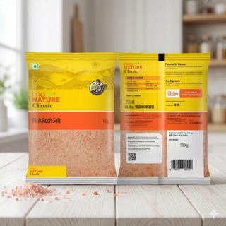 Pro Nat.Salt Hima.Pink 500Gm