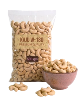 Kaju W-180 500Gm