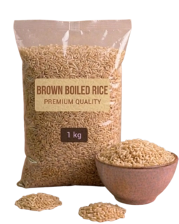 Brown Boiled Rice 1Kg