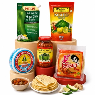 Papad/Pickles/Frymes
