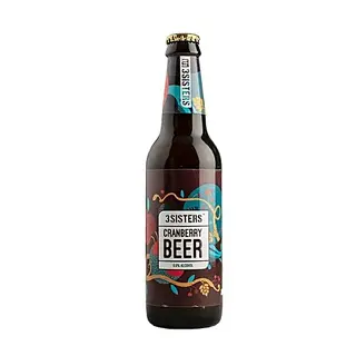 3-Sis.Beer Cranberry 330Ml