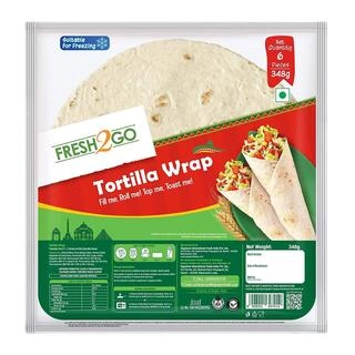 Fre.2-Go W-Torti.Plain 348Gm