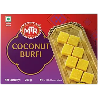 Sweet Burfi Coconut 200Gm
