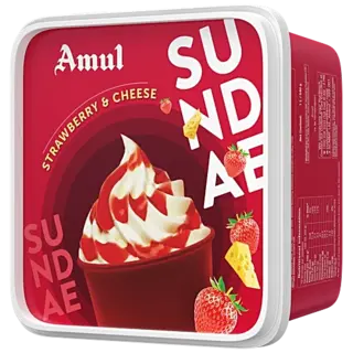 Amul Tub Straw.&Chee.1Lt