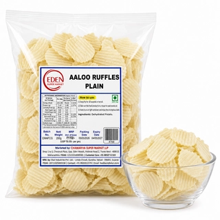 Aaloo Ruffles Plain 200Gm