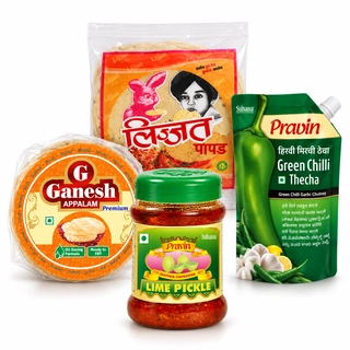 Papad/Pickles/Frymes