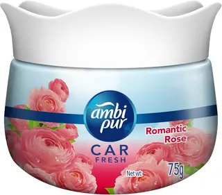 Ambi Pur Car Fresh Gel Refreshing Rose 75Gm