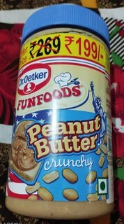 Fun Foods Peanut Butter Crunchy 750G