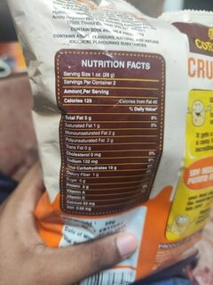 Crusties Italian Cheese Potato Snacks 50Gm