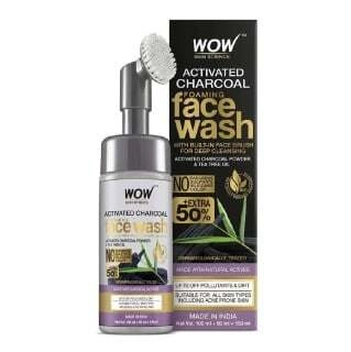 Foaming Active-Charcoal Face Wash 150Ml