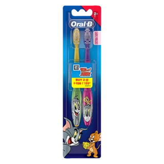 Oral B Tom & Jerry 2+ Tooth Brush (Extra Soft) 3N