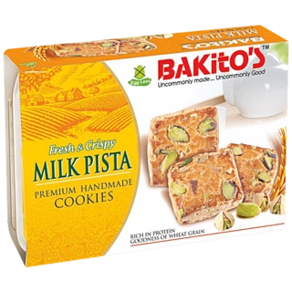Milk Pista Cookies 350Gm