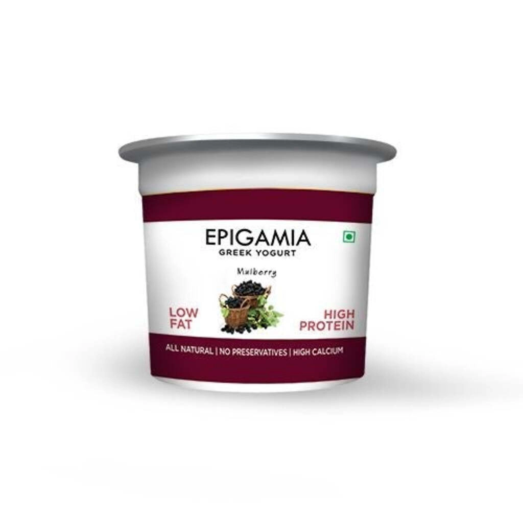 Hp Epigamia Greek Yogurt Wild Rasberry 90gm