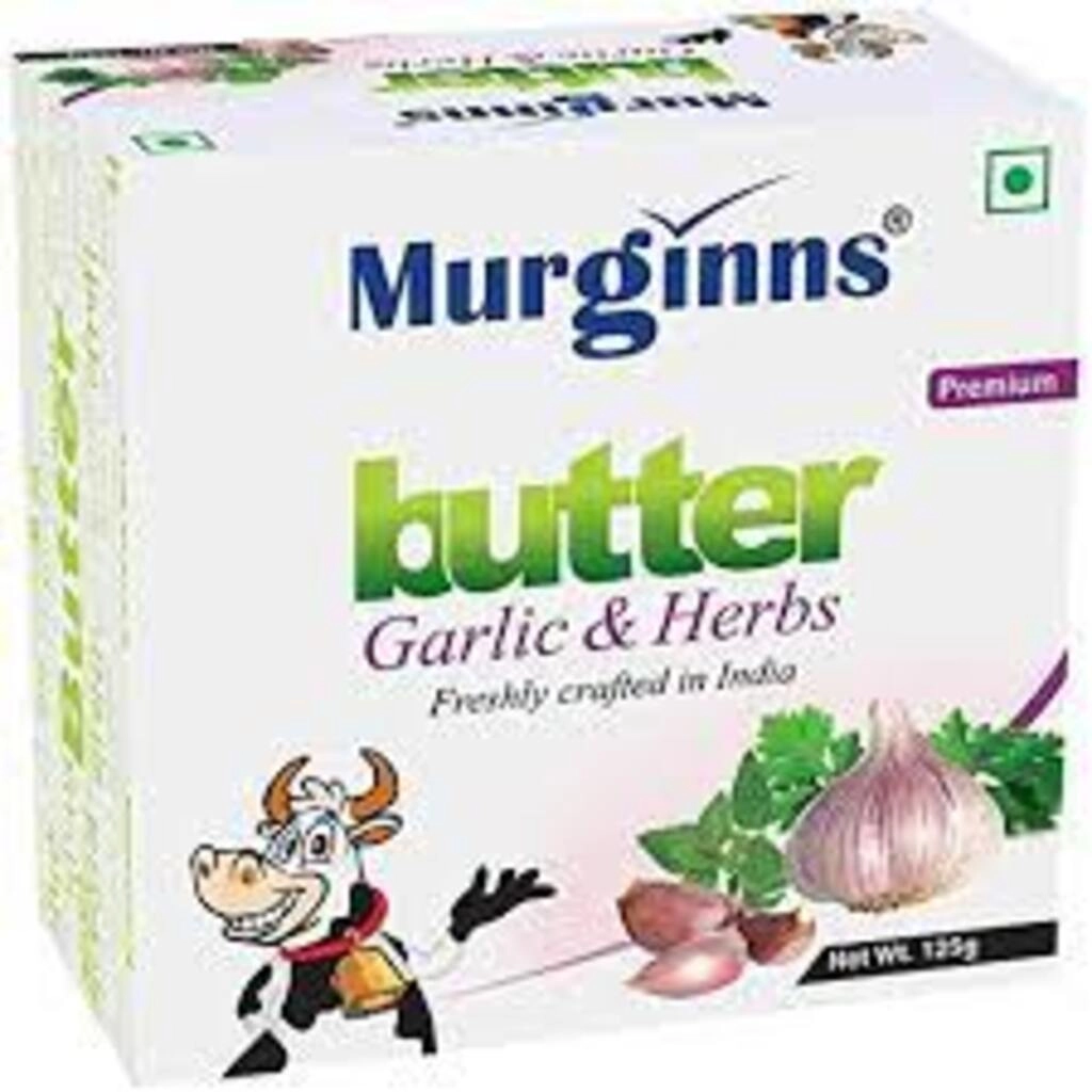 Murginns Garlic N Herbs Butter 125gm