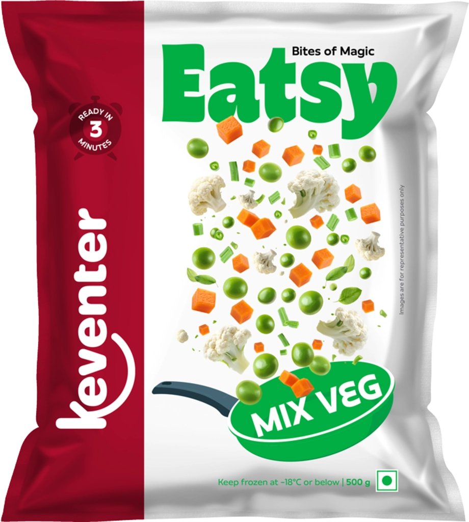 Keventer Mix Veg 500 GM