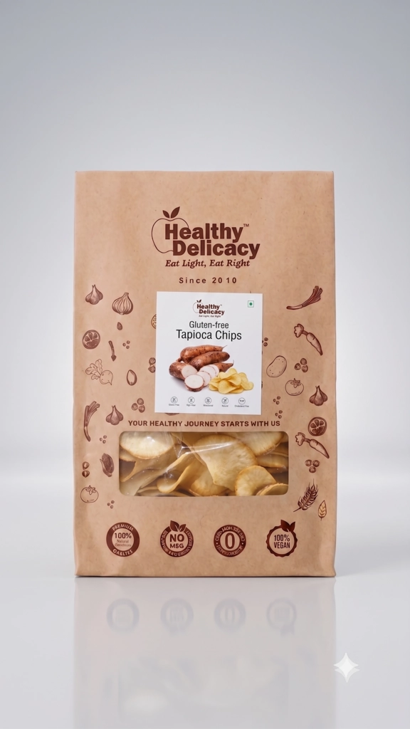 Gluten Free Tapioca Chips 190gm