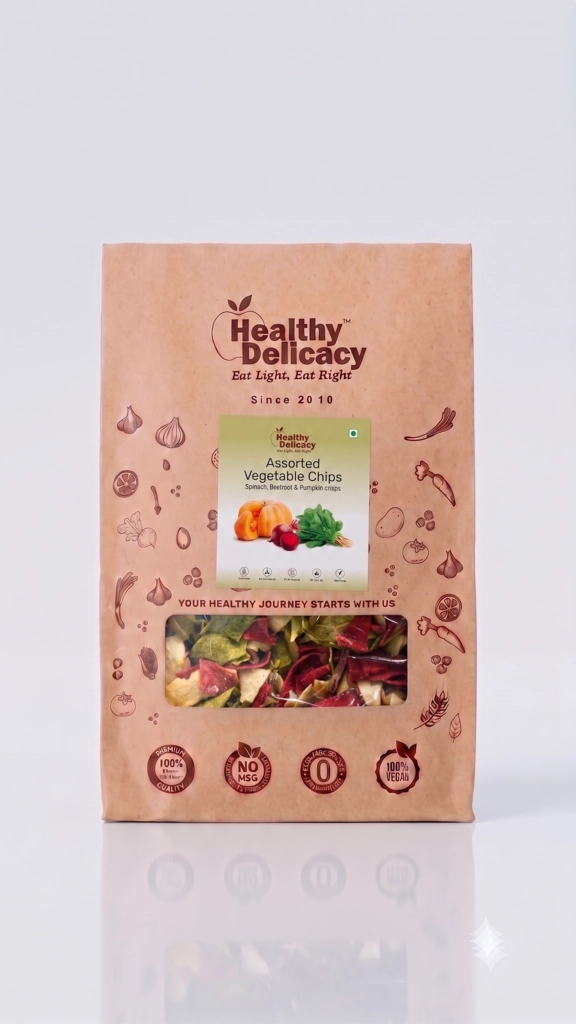 Assorted vegetable Chips 210gm