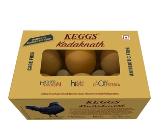 Keggs Kadaknath 6Pc Eggs