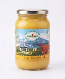 Organic Desi Cow Ghee A2 500 ml