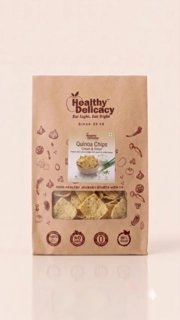 Cream & Onion Quinoa Chips 210gm