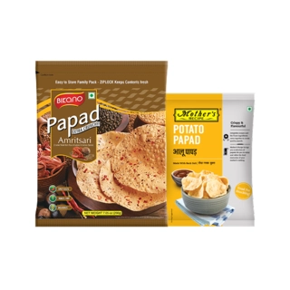 Papad Fryams & Pickles