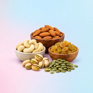 Dry Fruits, Nuts & Seeds