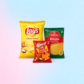 Packaged Snacks & Namkeen