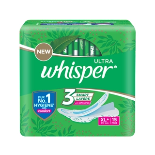 Whisp Ultra Cln Xl 15 Pads