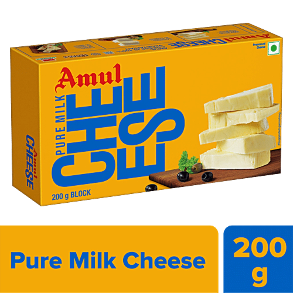 Amul Cheese 200 Block Gm